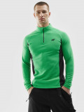 Lenjerie termoactivă din fleece (bluză) pentru bărbați - verde, 4F Sportswear