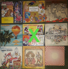 vinyl Povesti,basme Ali Baba,scandinave,1001 nopti,Pinocchio,Winnetou,Dumas foto