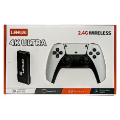 Consola tip Stick cu jocuri retro, 20.000 de Jocuri Video, 9 Emulatoare, 2x Controler Wireless 2.4GHz 4K Ultra Game Lehuai foto