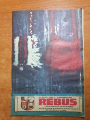 revista rebus 15 octombrie 1988 - revista de divertisment