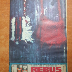 revista rebus 15 octombrie 1988 - revista de divertisment