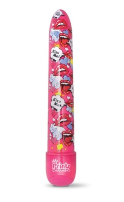 Vibrator Clasic Prints Charming 10 Moduri Vibratii Roz 19 cm foto