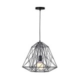 Cumpara ieftin Lustra Uamlen metal negru 40x40x100 cm