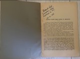 &bdquo;Despre unele urme scitice &icirc;n Moldova&rdquo; de Anton Nitu, 1953, fascicul cu dedicatie olografă la Iași / Armășoaia, Concesti (Botosani), Calu (Buzau)