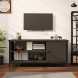 Comoda TV, negru, 100x40x45 cm, lemn prelucrat GartenMobel Dekor, vidaXL