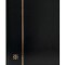 Clasor timbre cu 8 file negre, 16 pagini, seria Basic, coperta neagra