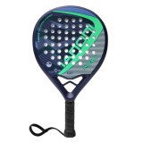 Racheta padel, Ianoni PR-8210, constructie carbon, neagra cu verde