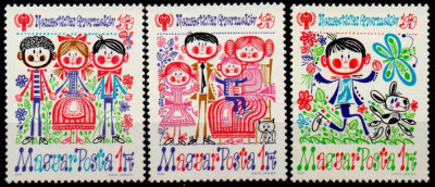 UNGARIA 1979, Anul internațional al copilului, MNH foto