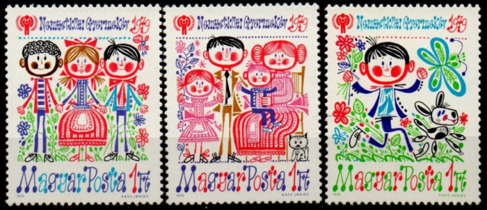 UNGARIA 1979, Anul internațional al copilului, MNH