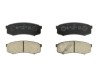 Set placute frana,frana disc TOYOTA LAND CRUISER AMAZON (FZJ1, UZJ1) (1998 - 2007) KROTTENDORF KRO1182