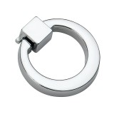 Cumpara ieftin Buton mobila, din metal, cu inel crom, R2570