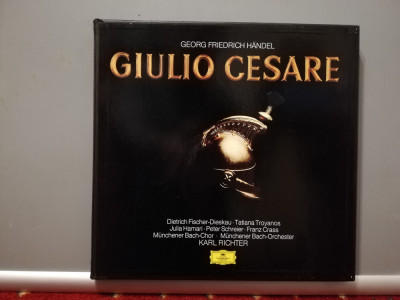 Handel &amp;ndash; Giulio Cesare &amp;ndash; 4LP Box (1978/Deutsche Grammophon/RFG) - VINIL/NM+ foto