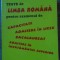 TESTE DE LIMBA ROMANA PENTRU EXAMENUL DE CAPACITATE, ADMITERE IN LICEU, BACALAUREAT-MIHAIL ROBU-229298