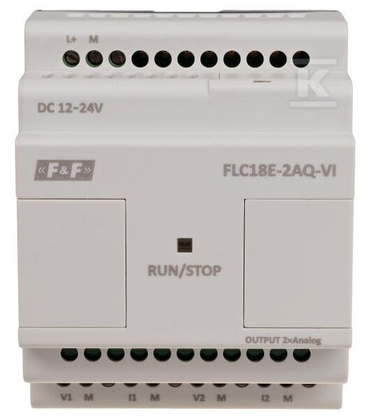 Modul Extensie OUT 1: 0-10V, 0-20mA, 12-24VDC IP20