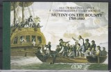 Isle of Man 1989 - Bicentenarul Revoltei de pe Bounty, Carnet cu 4 Blocuri diferite (vezi descrierea), MNH, Nestampilat