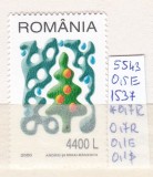 2000 Craciun LP 1537 MNH Pret 0,7+1 Lei