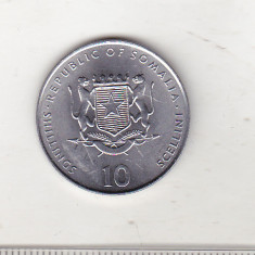 bnk mnd Somalia 10 shillings 2000 unc , porc zodiac chinezesc