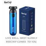 Shaver Electric BeeClip, tip glont, portabil, reincarcabil USB, Albastru