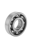 Rulment cu bile pe șanț ad&acirc;nc 6306 30x72x19mm tip deschis lubrifiat &ndash; argintiu