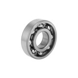 Rulment cu bile pe șanț ad&acirc;nc 6306 30x72x19mm tip deschis lubrifiat &ndash; argintiu