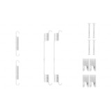 Set accesorii saboti frana Bosch 1987475289 spate Ford Focus 2 Combi Focus 2 Limuzina Tourneo Connect Musa Transit Connect Focus 2 Doblo Microbus Fio