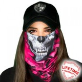 Bandana SA Face Shield Pink Military Camo