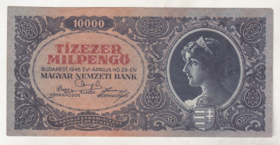 bnk bn Ungaria 10000 pengo 1946 foto