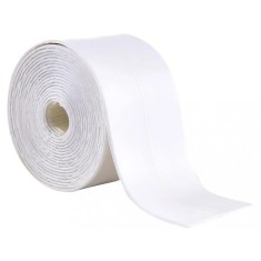 Bandă Etanșare Autoadezivă Albă, 6 cm x 3,25 m - Soluție Perfectă pentru Etanșare &icirc;n Baie și Bucătărie