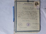 CERTIFICAT DE ABSOLVIRE A LICEULUI,,MIRCEA CEL BATRAN&quot; DIN CONSTANTA-1939