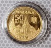 50 BANI 2016 IANCU DE HUNEDOARA UNC IN CAPSULA
