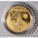 50 BANI 2016 IANCU DE HUNEDOARA UNC IN CAPSULA