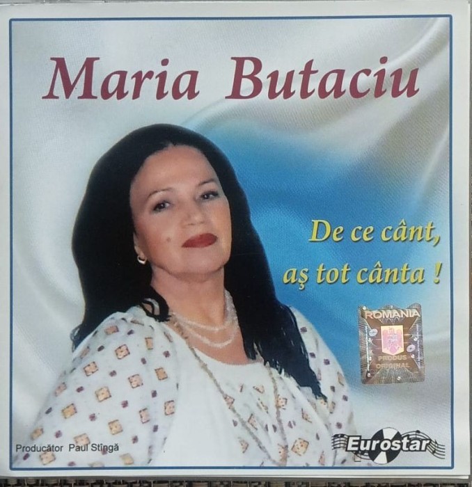 CD Elena Butaciu De ce cant as tot canta