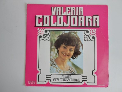 Valeria Colojoara - Timis, apa curgatoare - disc vinil, muzica populara VG+ foto