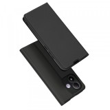 Husa pentru Xiaomi Redmi Note 17 4G / Note 17 5G, Techsuit, Magskin Book, Neagra