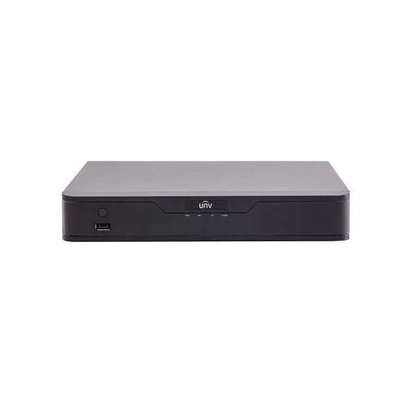 NVR 4 canale 4K + 4 porturi PoE, UltraH.265, Cloud upgrade - UNV NVR301-04X-P4 SafetyGuard Surveillance