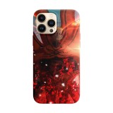 Husa compatibila cu Apple iPhone 13 Pro Max model Baryon Naruto Uzumaki, Silicon, TPU, Viceversa, Transparent, Carcasa