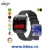 Ceas SmartWatch ZENARK ULTRA 17, Ultra Slim, Ecran AMOLED Ultra HD 4K, Glicemie, HRV, MET, Somn, Ritm Cardiac, Tensiune arteriala, SpO2, Respiratie, S