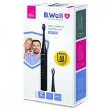 Periuta electrica sonica PRO-850 Neagra, 1 bucata, B.Well