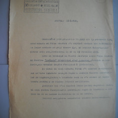 HOPCT DOCUMENT VECHI 327 MINISTERUL INDUSTRIEI COMERT EXTERIOR /BUCURESTI 1945