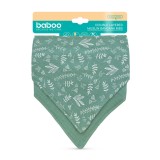 Bandana Din Muselina Cu Strat Dublu Baboo - 2 bucati, verde, 0 luni+