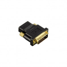 Adaptor Hama 34035 DVI-D Male - HDMI Female negru foto