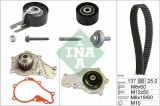 INA 530 0375 30 Set pompa apa + curea dintata