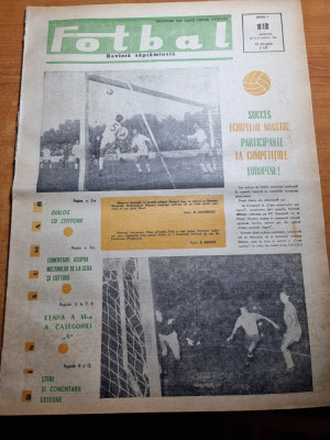 fotbal 28 septembrie 1966-art. rapid bucuresti,dinamo victoria,ion nunweiller foto