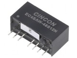 Convertor DC/DC 5/6W 18-75V la 12V 500mA - Adaptor de tensiune 12V 500mA