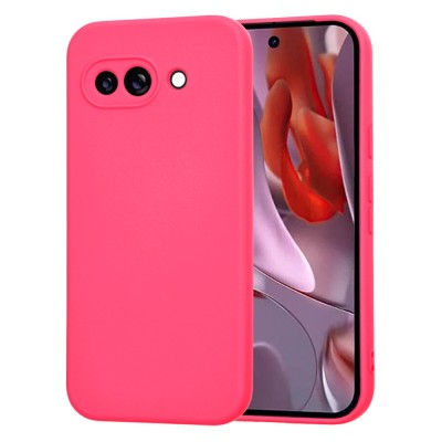 Husa silicon Google Pixel 9a Techsuit SoftFlex, fucsia foto