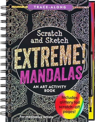 Scratch &amp; Sketch Extreme Mandalas (Trace Along)