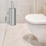 Set perie wc cu suport, inox, Sepio