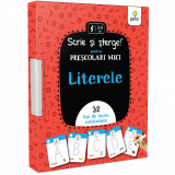 Literele - prescolari mici/Scrie si sterge!