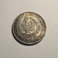 Uruguay 10 Pesos 1961 UNC