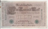 bnk bn Germania 1000 marci 1910 KM45b circulata